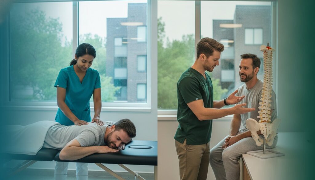 Physiotherapy vs Chiropractic for Back Pain in Mississauga: Which Should You Choose?
